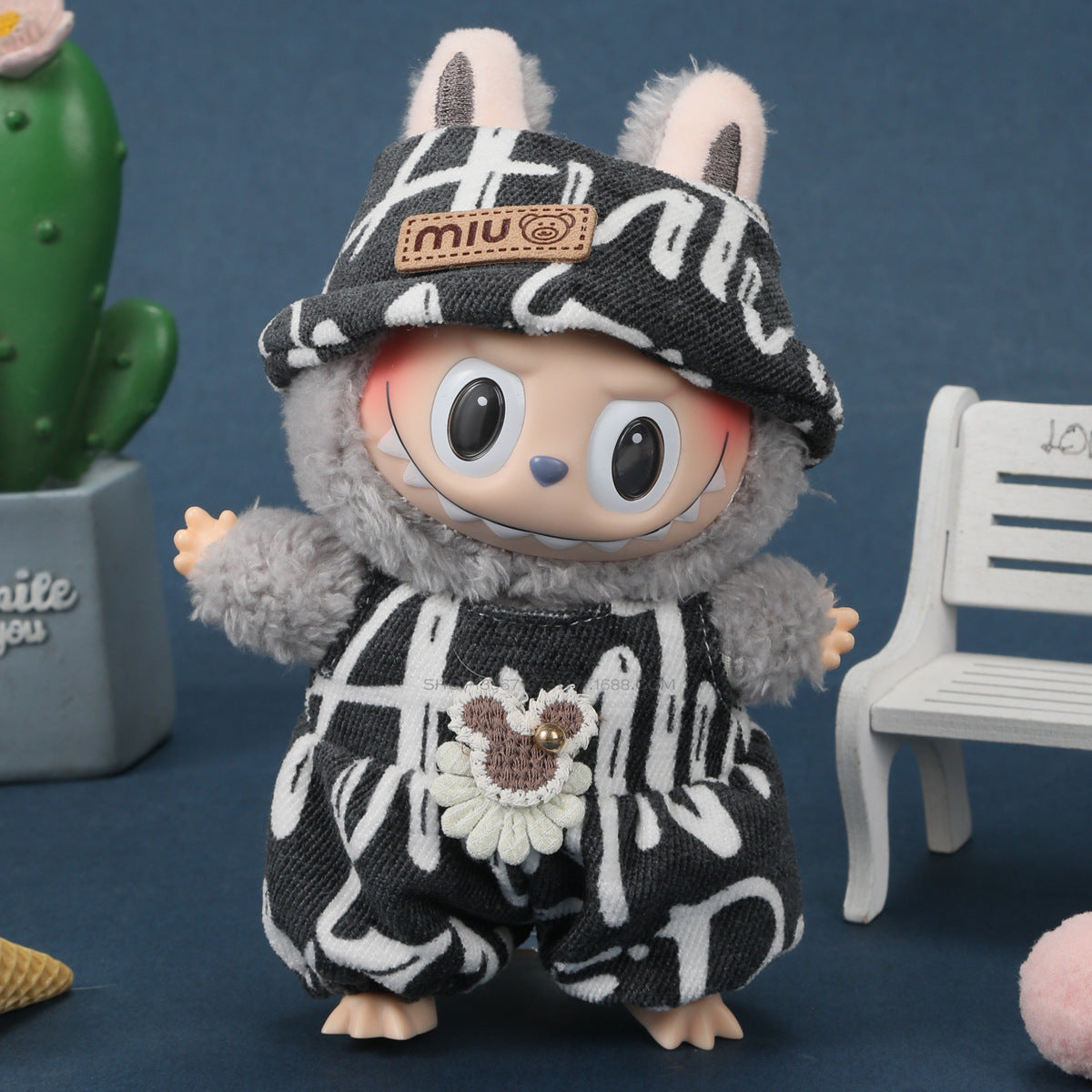 LABUBU Baby Clothes 17CM Second Generation Doll Replacement Clothes Set