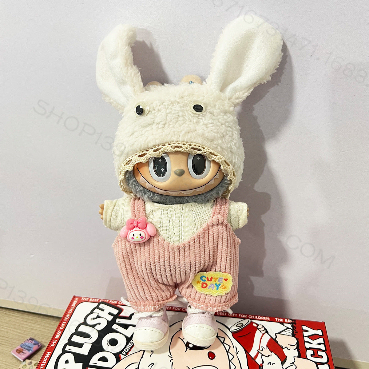 LABUBU Baby Clothes 17CM Second Generation Doll Replacement Clothes Set