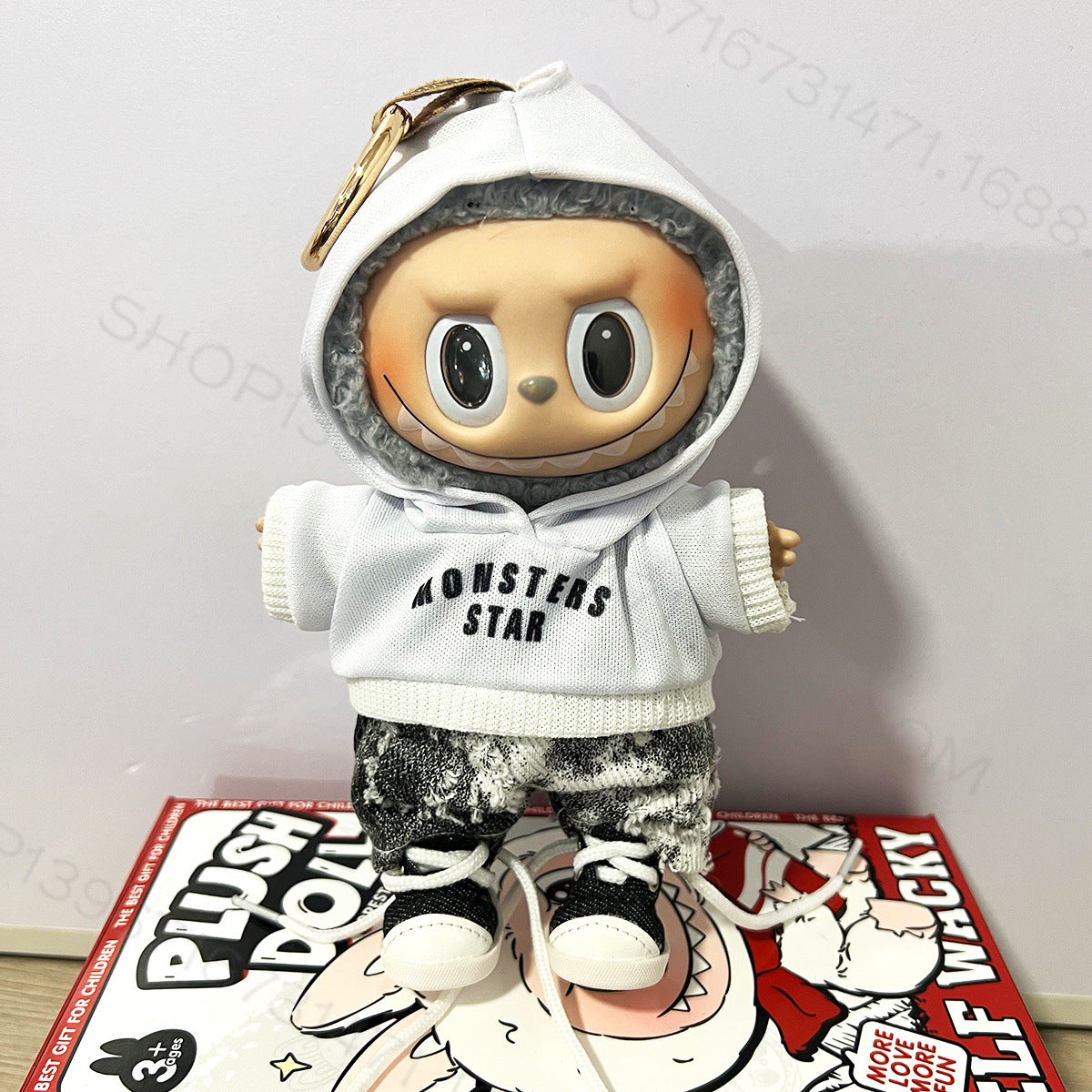 LABUBU Baby Clothes 17CM Second Generation Doll Replacement Clothes Set