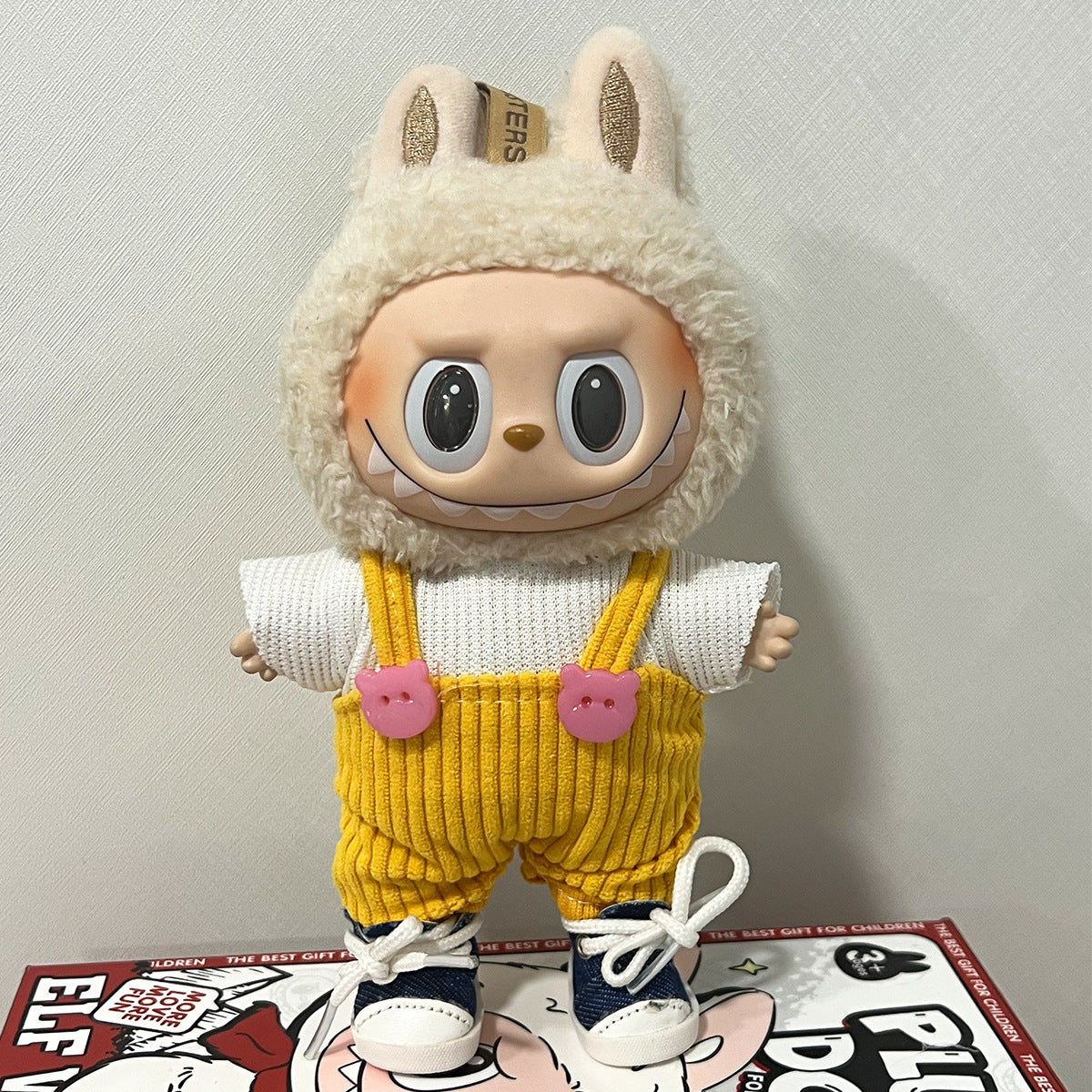 LABUBU Baby Clothes 17CM Second Generation Doll Replacement Clothes Set