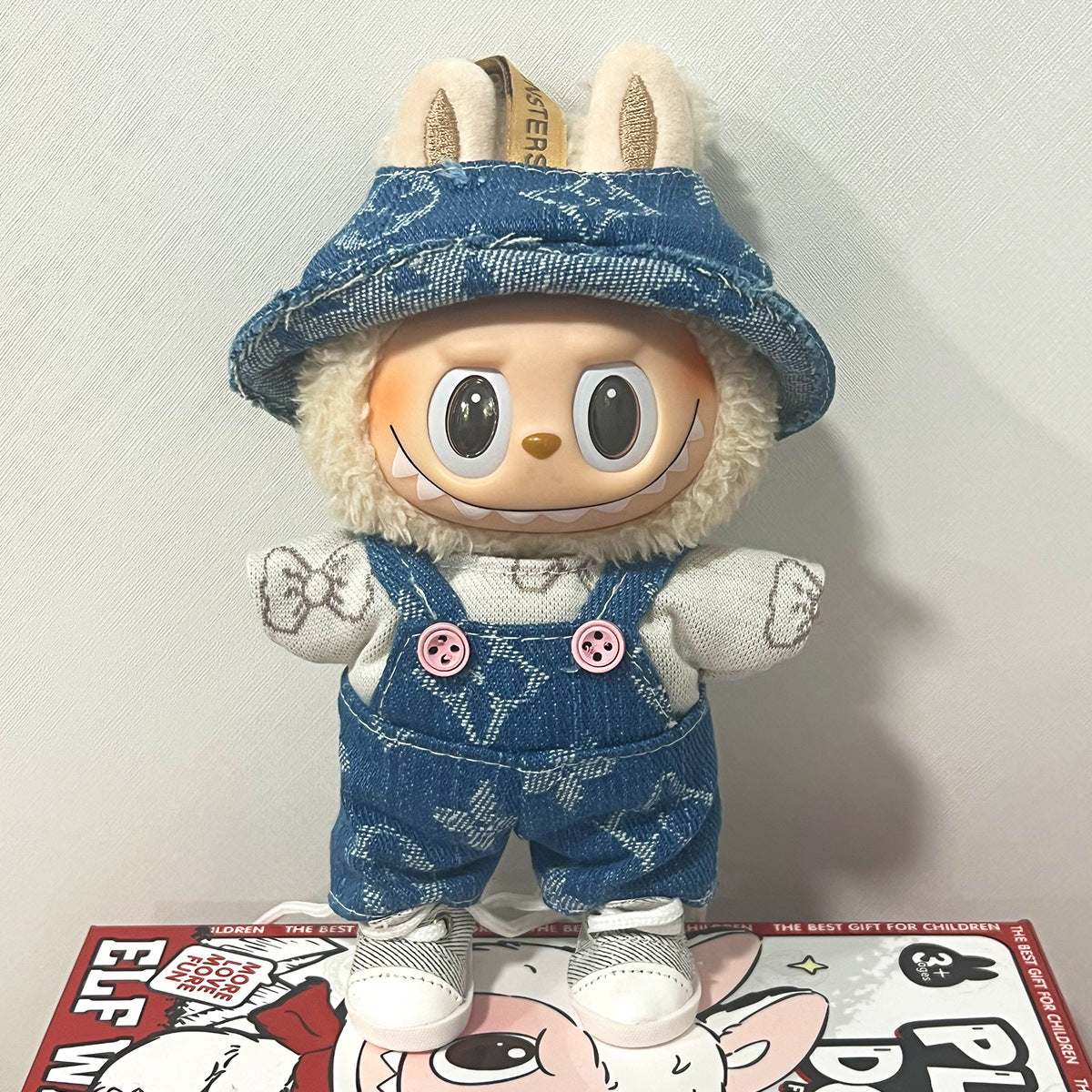 LABUBU Baby Clothes 17CM Second Generation Doll Replacement Clothes Set