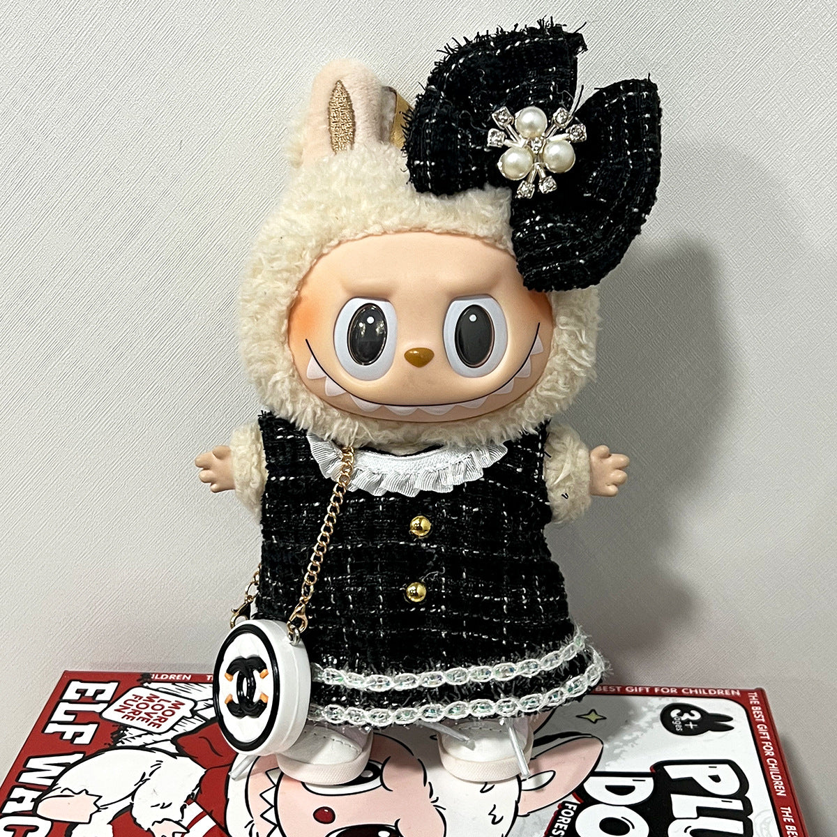 LABUBU Baby Clothes 17CM Second Generation Doll Replacement Clothes Set