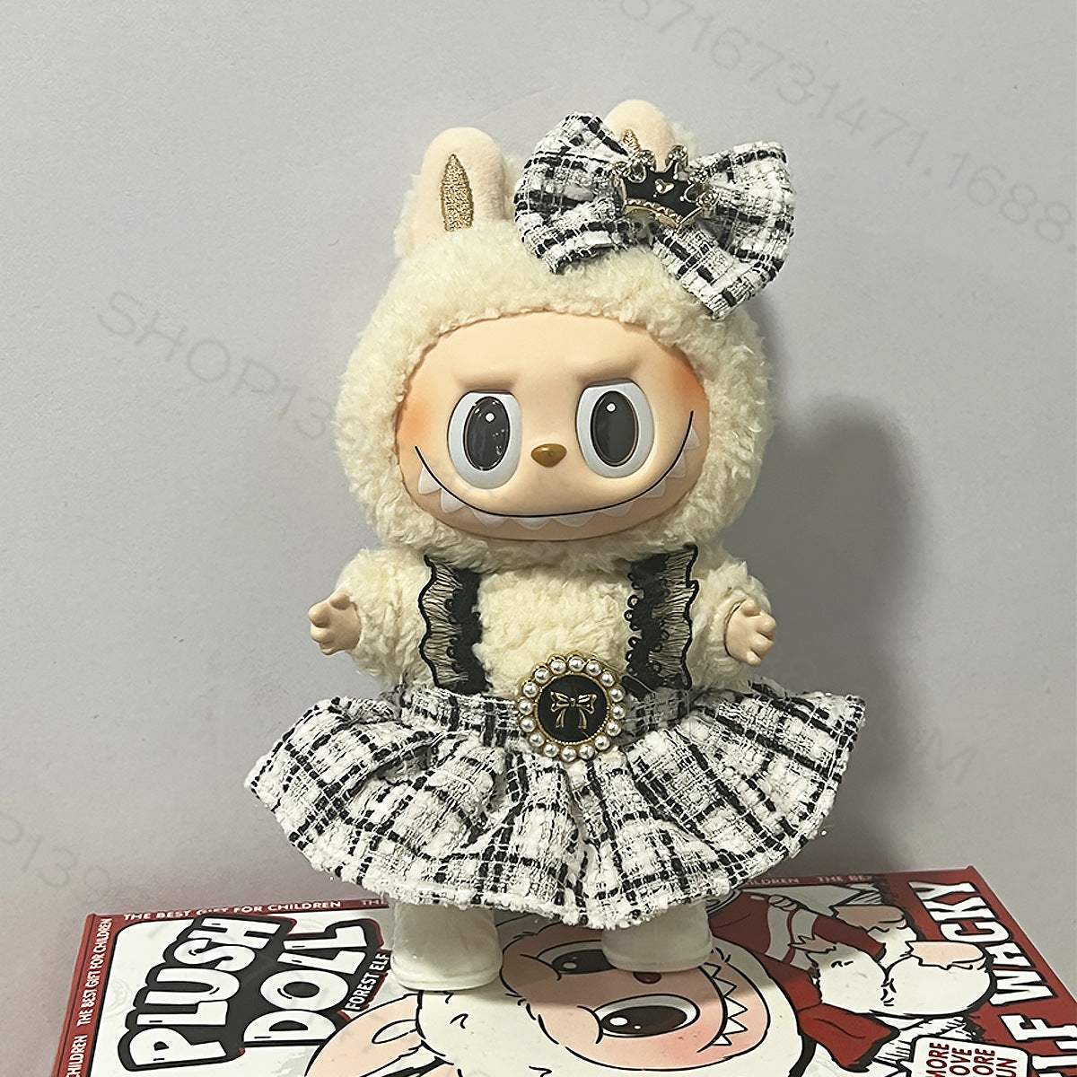 LABUBU Baby Clothes 17CM Second Generation Doll Replacement Clothes Set